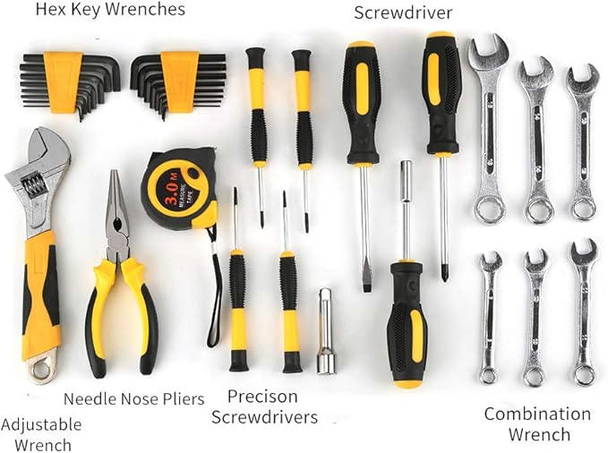 108-PIECE HOME REPAIR TOOL SET