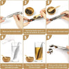 TEA INFUSER STAINLESS STEEL (5PCS PACK)