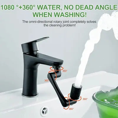 1080° UNIVERSAL ROTATING FAUCET