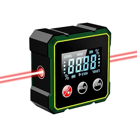 MAGNETIC DIGITAL ANGLE FINDER & LEVEL GAUGE