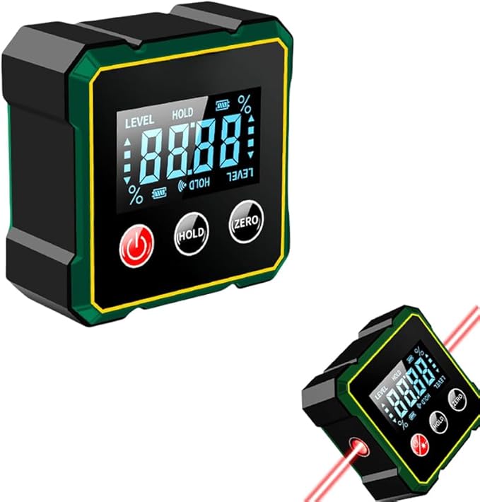 MAGNETIC DIGITAL ANGLE FINDER & LEVEL GAUGE