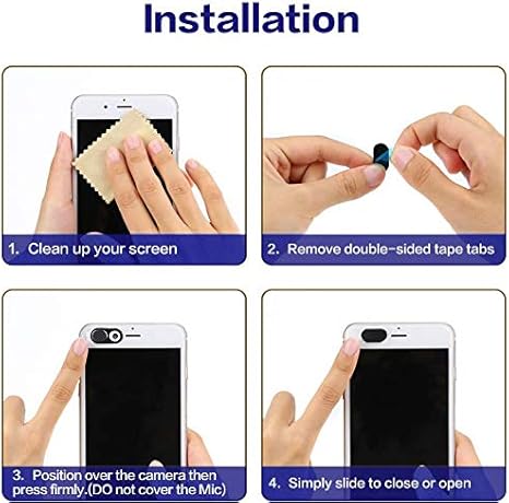 WEBCAM COVER SLIDE (6-PACK)