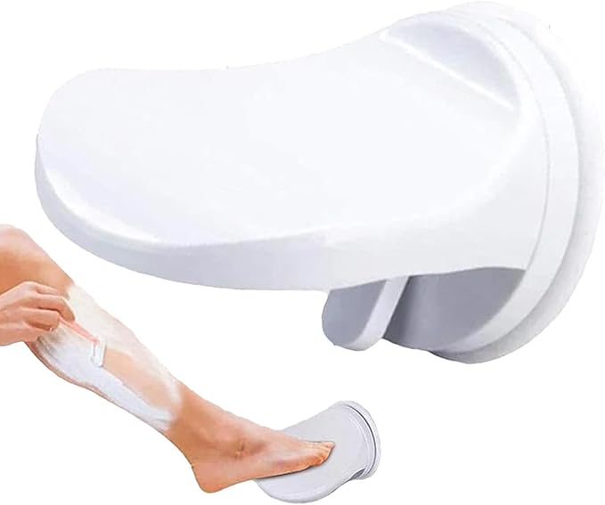 SHOWER FOOT REST WITH STRONG SUCTION CUP