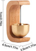 WOOD DOORBELL CHIME – MAGNETIC, DECORATIVE & LOUD