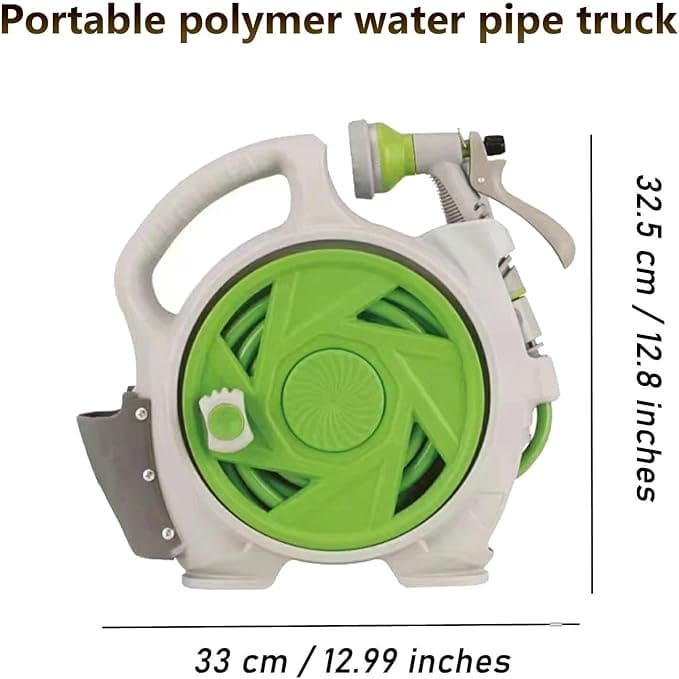 PORTABLE GARDEN HOSE REEL 15 METERS