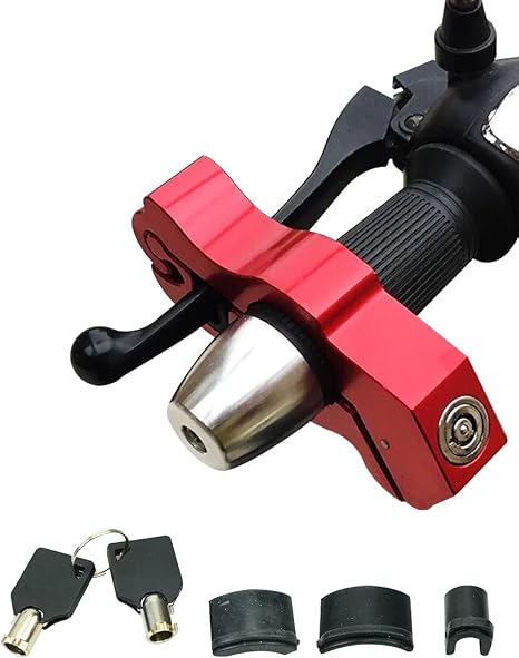 HEAVY DUTY MOTORCYCLE HANDLEBAR LOCK