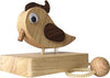 SELF-ADHESIVE WOODEN DOOR KNOCK BELL