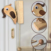 SELF-ADHESIVE WOODEN DOOR KNOCK BELL