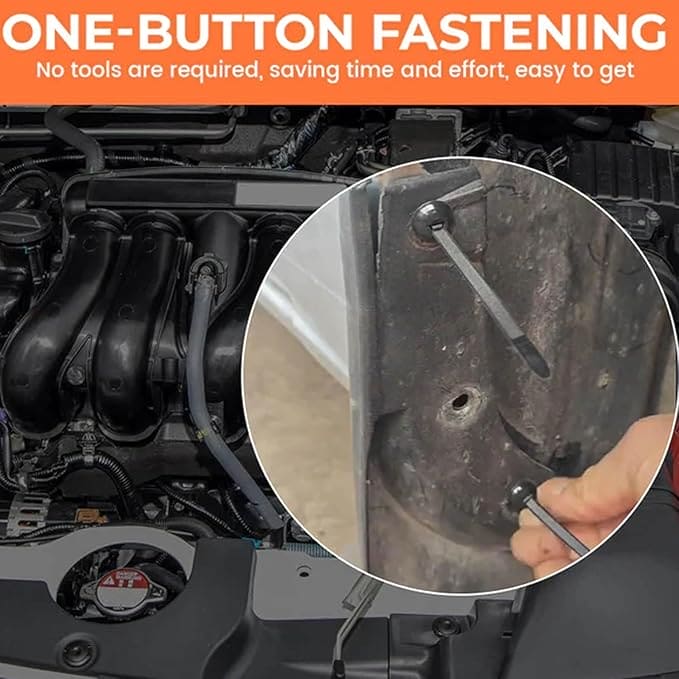 LINER ZIP TIES, ZIP TIE RIVET, NYLON UNIVERSAL CABLE BUCKLE