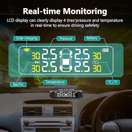 TPMS SOLAR TIRE PRESSURE MONITORING SYSTEM