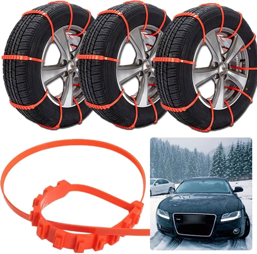 UNIVERSAL NYLON SNOW CHAINS (10pcs)