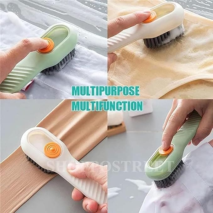 SOAP DISPENSING CLEANING BRUSH (2 PIECES)