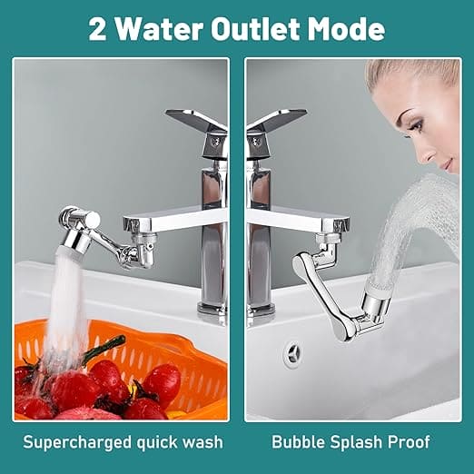 1080° UNIVERSAL ROTATING FAUCET