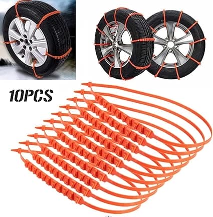 UNIVERSAL NYLON SNOW CHAINS (10pcs)