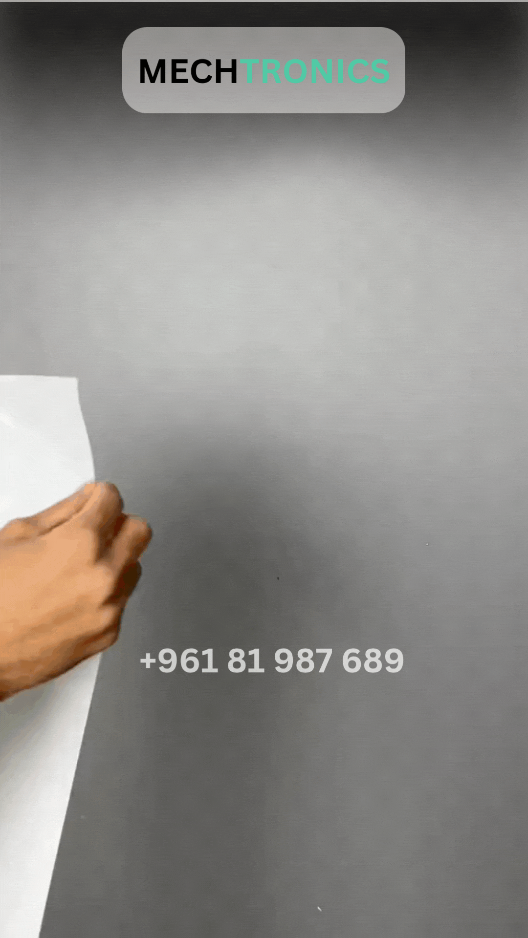 WHITEBOARD WALL ROLL STICKER (45cmx5m)