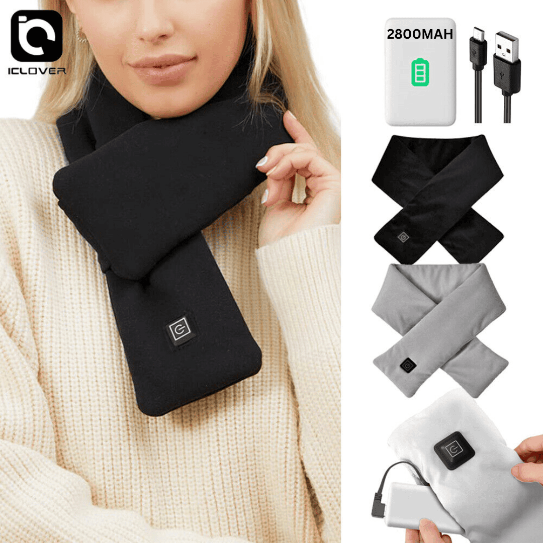 HEATING SCARF WITH ADJUSTABLE TEMPERATURE (PowerBank Included)