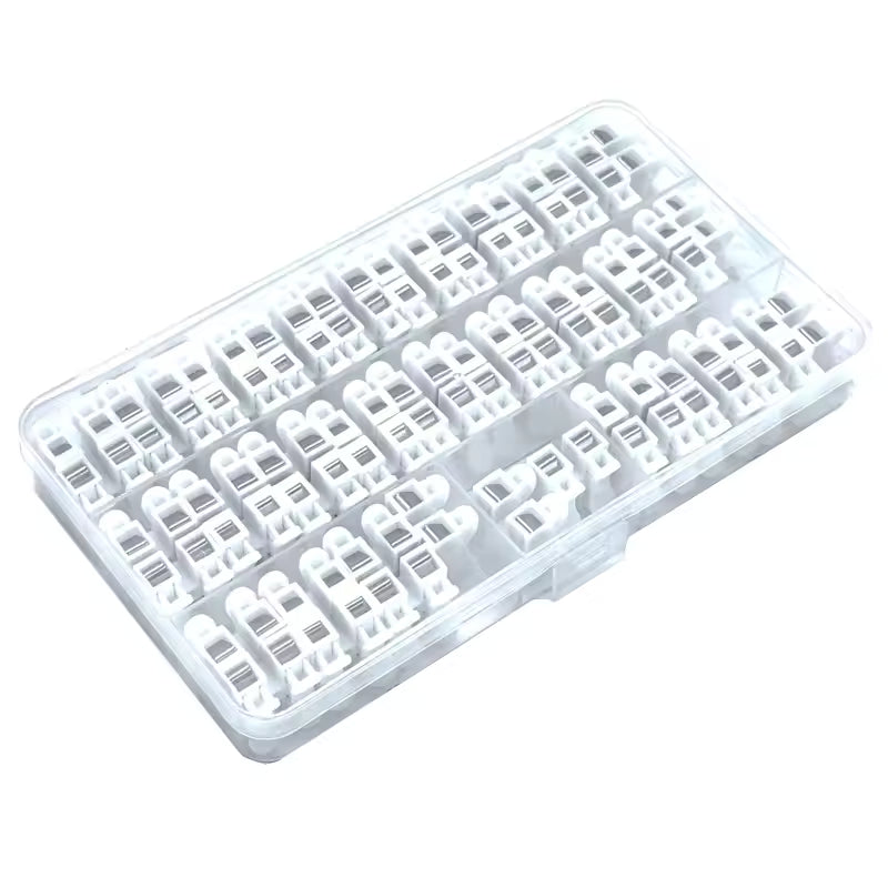 BOX 55 PCS – CH-2 Spring Wire Quick Connector Set