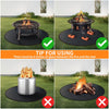 36-Inch Fire Pit & Grill Mat