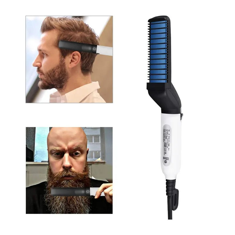 Ionic Hair Beard Grooming Brush for Men