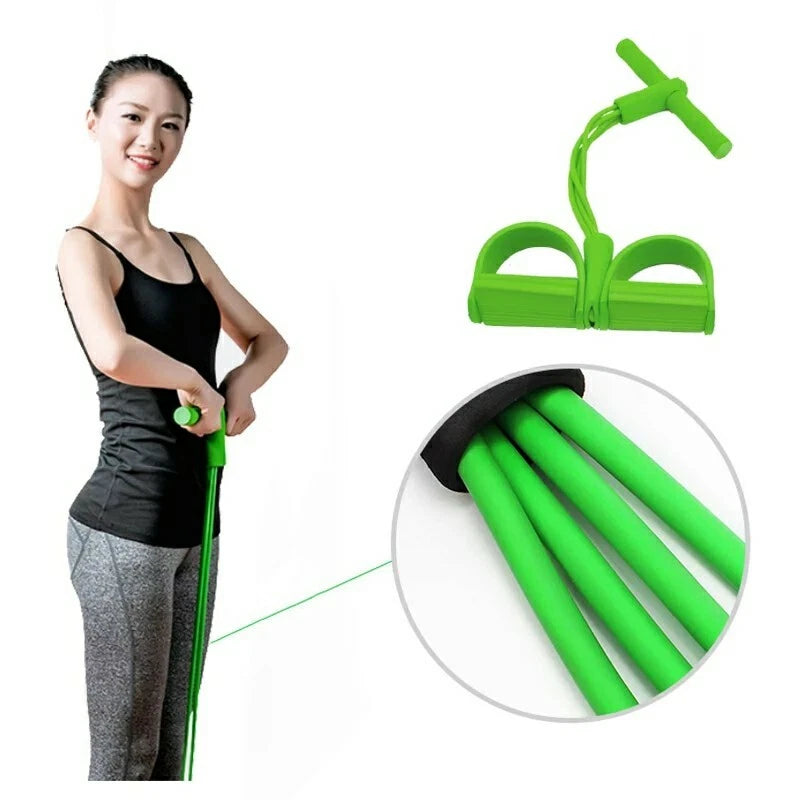 MULTI-FUNCTION TENSION ROPE PEDAL EXERCISER