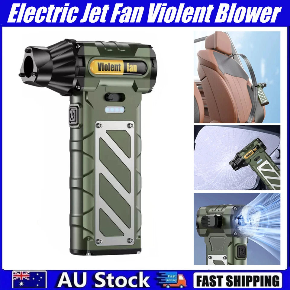 PORTABLE RECHARGEABLE DRUM BLOWER FAN