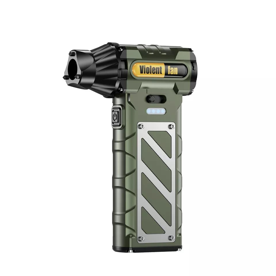 PORTABLE RECHARGEABLE DRUM BLOWER FAN