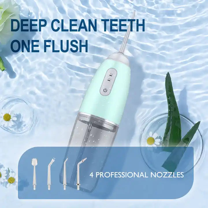 RECHARGEABLE WATER JET PICK TEETH CLEANER